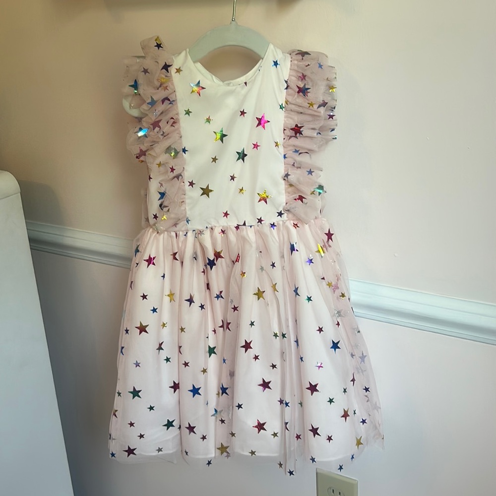 Pink star dress